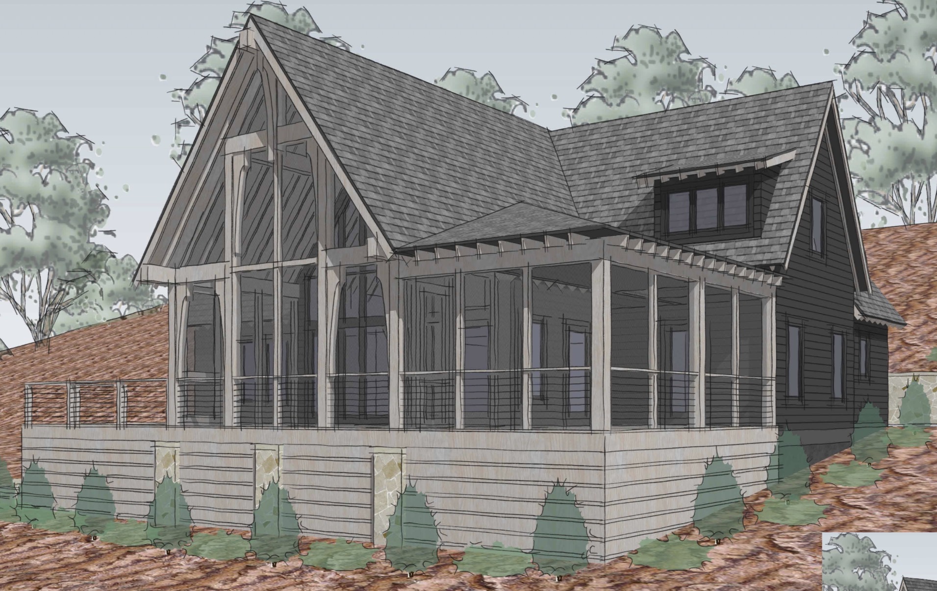 Stonebranch cabin rendering